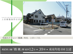 富士見市上沢1丁目売地