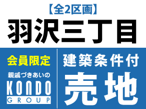 【会員限定】富士見市羽沢三丁目売地