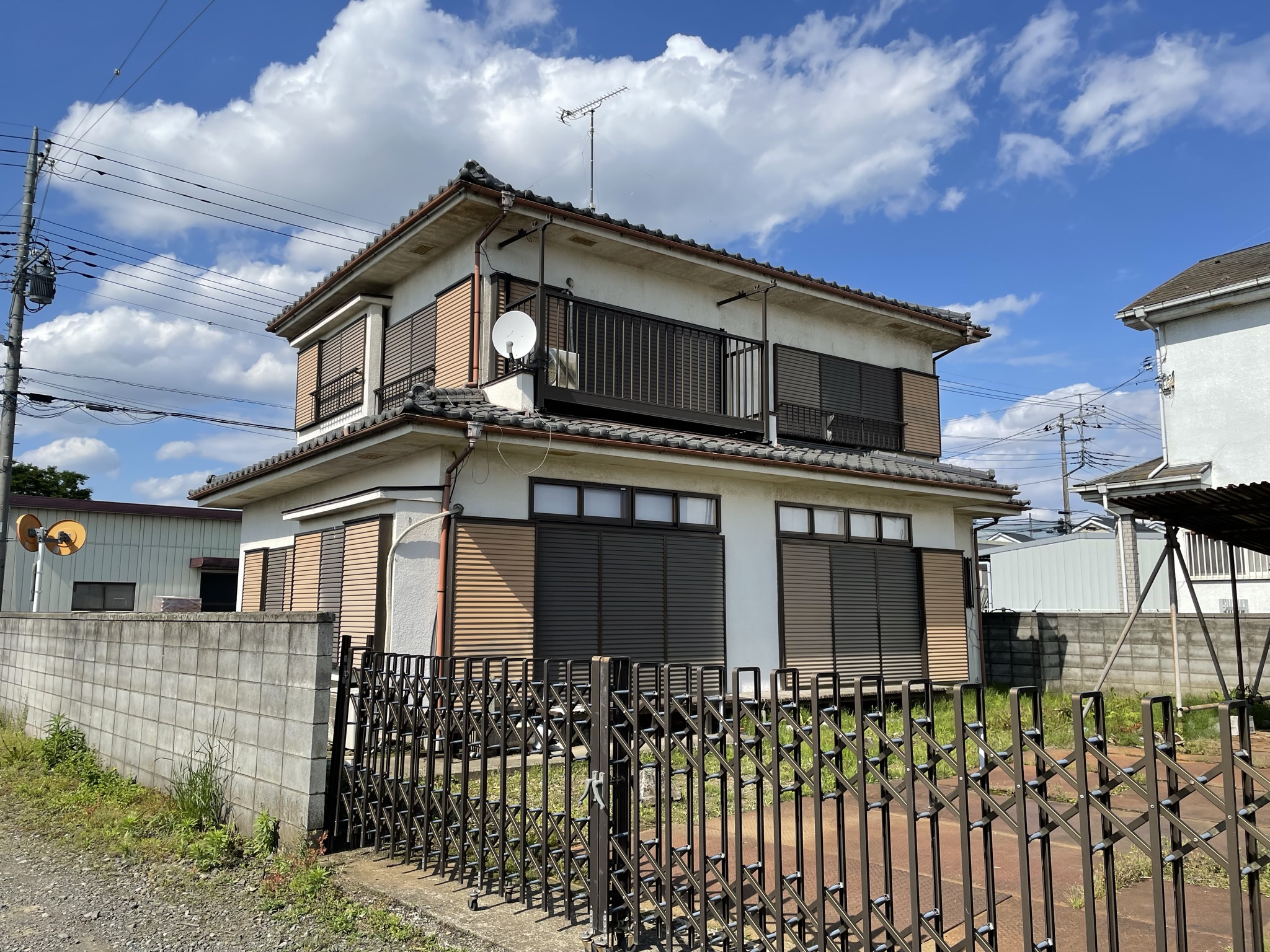 川越市萱沼 売地