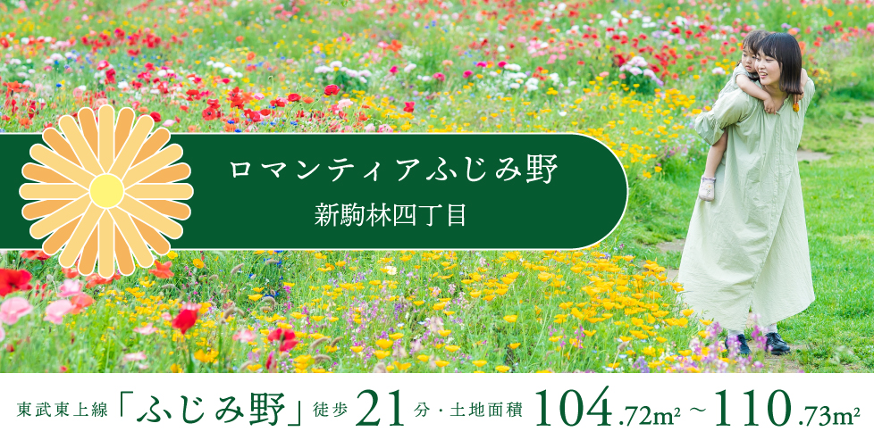 ロマンティアふじみ野(新駒林四丁目)~新築一戸建て~